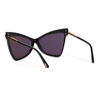 Lunettes de soleil Tom Ford | Modèle FT0767 01A - Noir Brillant