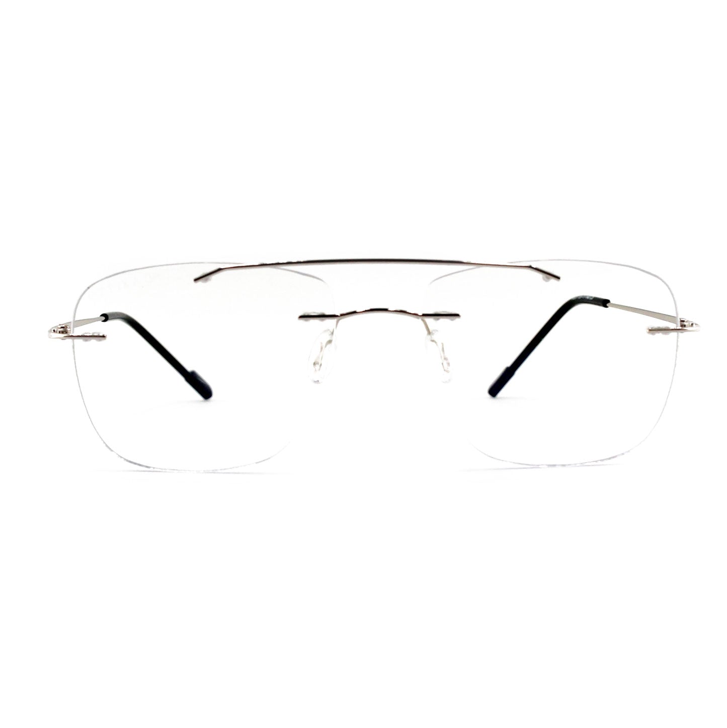 Ottika Care - Blue Light Blocking Glasses | Rimless R 001 |  Coating Green &amp; Blue