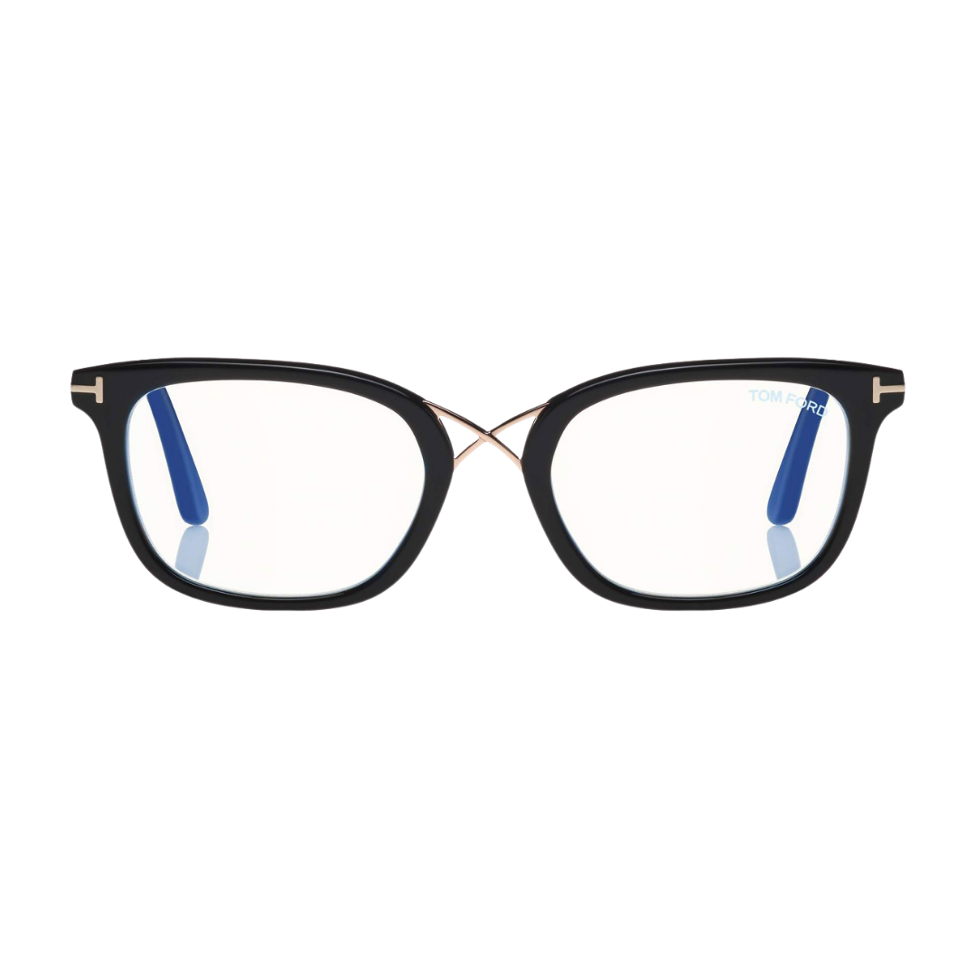 Tom Ford - Blue Light Blocking | Model FT5637-B(005)- Shiny Black